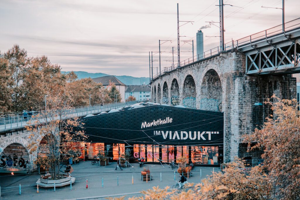 viadukt shopping in zurich switzerland