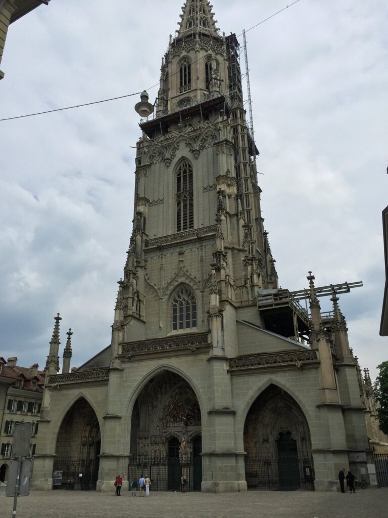 cathedral of bern in switzerland