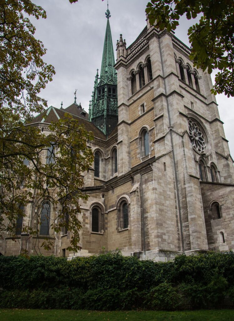 st. pierre's cathedral in geneva switzerland