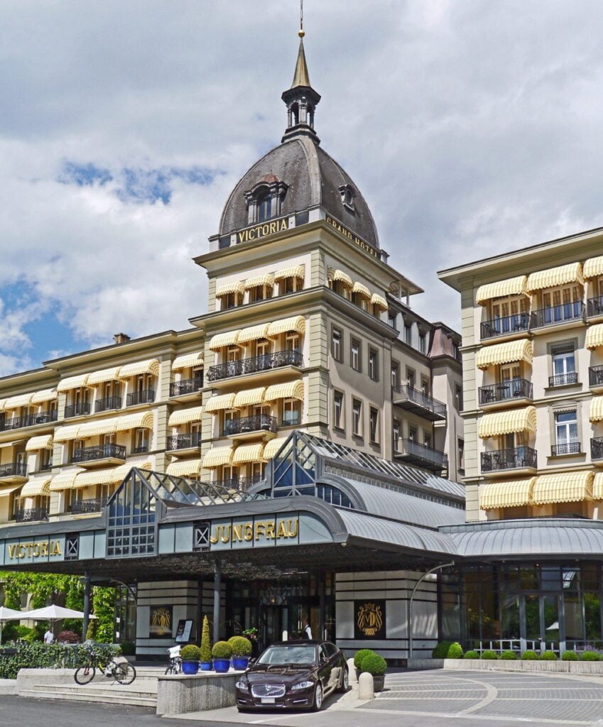 Victoria-Jungfrau Grand Hotel & Spa in Interlaken Switzerland