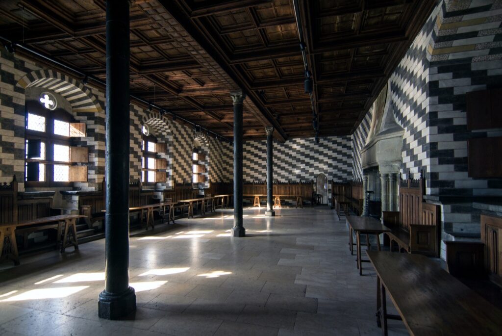 Chillon Castle Dining & Event Hall in switzerland